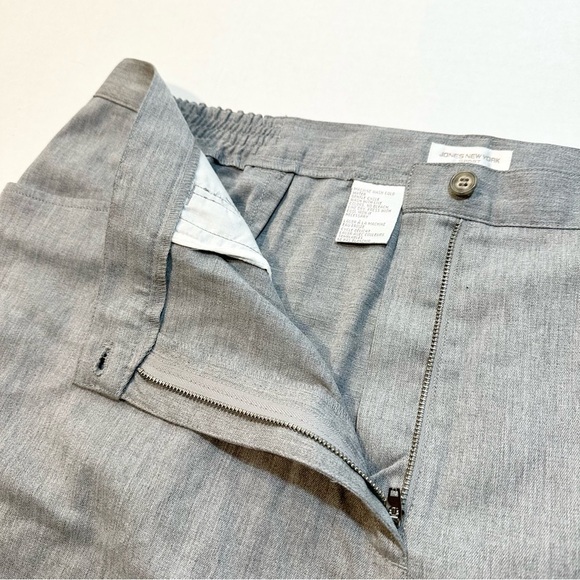 Jones New York Sport Women's Gray Trousers Grey Pants Size 24W NWT [B35#70] - Picture 5 of 13